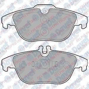 DELPHI LP2029 Fren Balatasi Arka (122mm) C218 X218 W204 S204 W212 A207 C207-